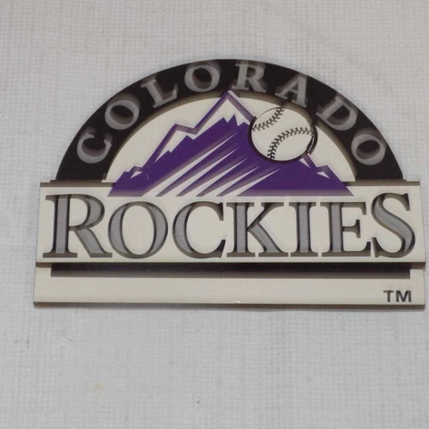 3D Vintage 1994 Colorado Rockies MLB Baseball FRIDGE MAGNET Standings Board Cover