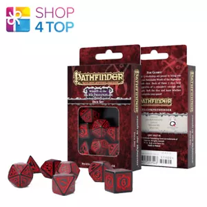 PATHFINDER ROLEPLAYING GAME WRATH OF THE RIGHTEOUS DICE SET PAIZO Q-WORKSHOP NEW - Picture 1 of 2