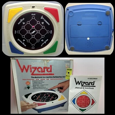 Vintage Vtech Wizard Game W/ Instructions Educational Electronics 1984 WORKS LN- - Image 1 of 4