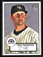 Troy Tulowitzki 2007 Topps Rookie 1952 Edition #5a Baseball Card