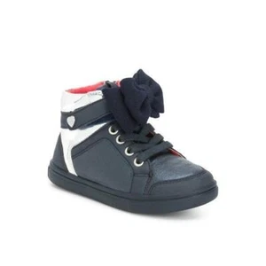 SCARPE SNEAKERS BAMBINA MAYORAL 46645 BOTIN PELLE 34 ORIGINALE AI NEW - Picture 1 of 2
