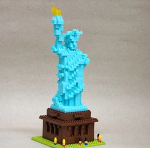 Nanoblock STATUE OF LIBERTY Sight to See Series - Picture 1 of 3