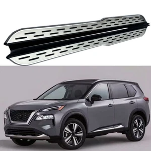 2pcs Running Board fit for Nissan X-Trail Rogue T33 2021-2025 Side Step Pedal - Foto 1 di 8
