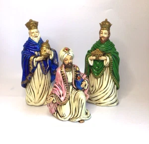 Statuine presepe vintage Josef originali tre saggi gesso *Leggi - Foto 1 di 16