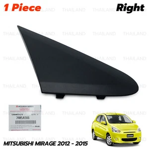 Fits Mitsubishi Mirage Attrage 2012 '15 Rh Side Mirror Corner Triangle Fender - Picture 1 of 10