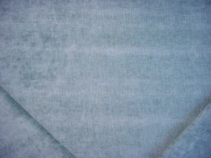 1-3/4Y Romo 7501/08 Rivero Smoke Blue Chenille Drapery Upholstery Fabric - Picture 1 of 3