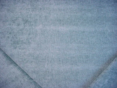1-3/4Y Romo 7501/08 Rivero Smoke Blue Chenille Drapery Upholstery Fabric - Image 1 of 3