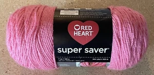 Filato Red Heart Super Saver - Rosa perfetto 073650816147 - Foto 1 di 4