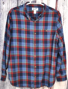 Duluth Trading Free Swingin kariertes Flanellhemd aus 100 % Baumwolle Herren 2XL schmale Passform - Bild 1 von 7