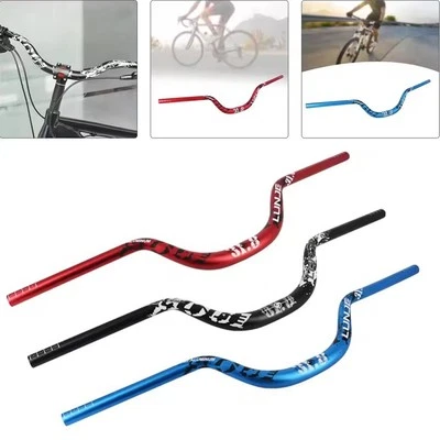 Mountain Bike MTB Handlebars 30/90mm Rise 720mm Long Bicycle Riser for Cycling - Image 1 of 4
