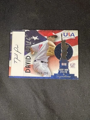 2007 USA Baseball National Jersey And Signature  /295 David Price - Image 1 of 4