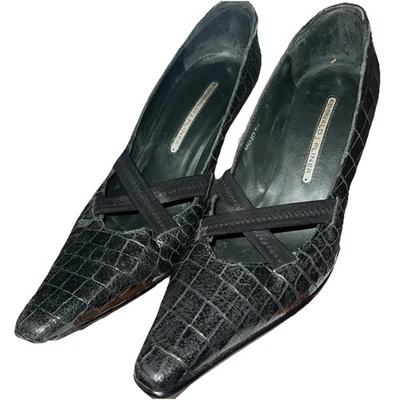 DONALD J PLINER MOJO M080 Negro Caimán TALLA 8 M GC EN CAJA Foto 1 de 4