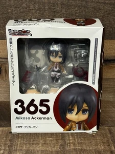 ⚡️ Nendoroid Attack on Titan Mikasa Ackerman Figure 365 Good Smile Compan NEW ⚡️ - Picture 1 of 3