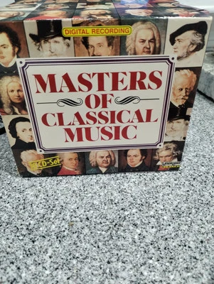 Masters of Classical Music CD 10 Discs Laserlight 1990 UPC 018111580021 - Image 1 of 4