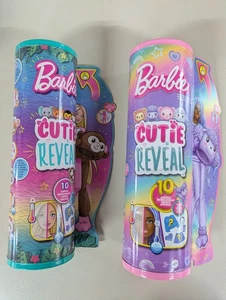 2x Mattel BARBIE - Cutie Reveal Glücksbärchis Puppe + Zubehör - Bild 1 von 1