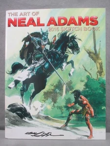 The Art of NEAL ADAMS 2015 Sketch Book SIGNED SDCC Convention Exclusive - Picture 1 of 10