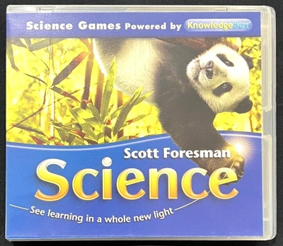 3rd - 6th Grade - SCIENCE GAMES - Powered by Knowledge Box CD-ROM (2006) - Image 1 of 3