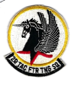 PATCH USAF 2ND TAC FIGHTER TRAINING SQ TFTS TYNDALL AFB JT44 - Bild 1 von 1
