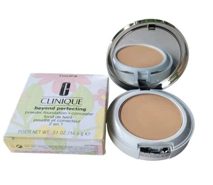 NEW Clinique Beyond Perfecting Powder Foundation + Concealer 06 Ivory 14.5g - Picture 1 of 16