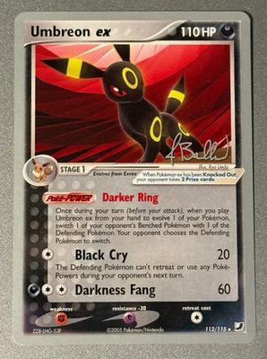 Umbreon Ex 112/115 Unseen Forces World Championships 2006 Stamped Pokemon Card - Image 1 of 4