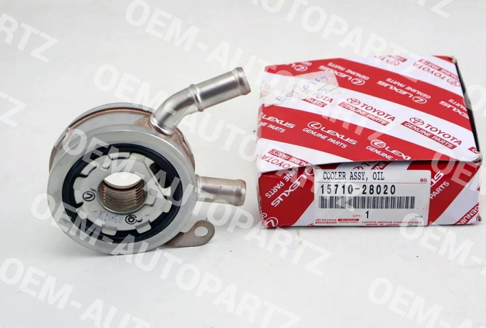 Оригинальный заводской масляный охладитель в сборе охладитель двигателя 15710-28020 Toyota от оригинального производителя - Изображение 1 из 1