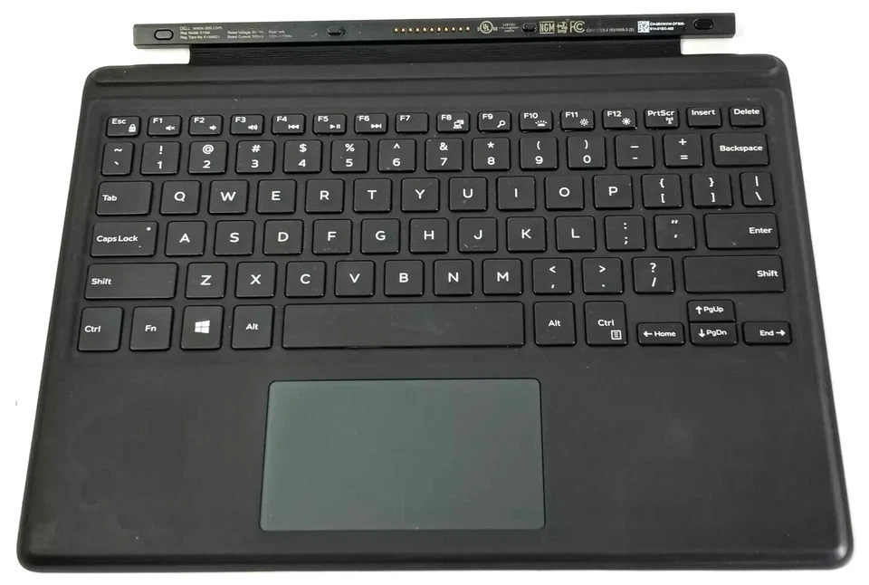 Teclado de viaje para tableta Dell 9XWXW para Latitude 5285 / 5290 2 en 1 K16M001 Foto 1 de 1