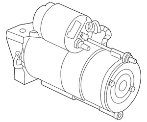 Genuine GM Starter Remanufactured 89017847 - Picture 1 of 5