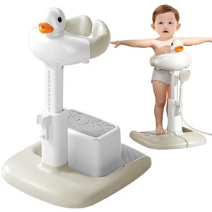 Baby Duschhilfe Badewannenständer Kinder Dusche Ständer Badehilfe verstellbar - Bild 1 von 9