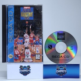 ESPN NBA Hang Time 95 CIB W/ Manual - Sega CD