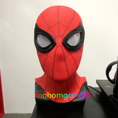 Marvel SpiderMan Far From Home Cosplay Mask Halloween Party Headgear Helmet Prop - Image 1 of 4