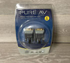 New Belkin Pure AV Digital Video Dual Link Cable Male - Male 6FT AV21400-06