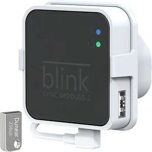256GB USB Flash Drive and Outlet Mount for Blink Sync Module 2, No-Drilling -... - Picture 1 of 12