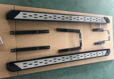 Se adapta a Peugeot 5008 2019-2025 estribo fijo pedal lateral barra Nerf con soporte Foto 1 de 4