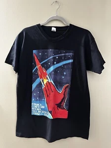 Fruit Of The Loom Graphic T Shirt Russia CCCP Soviet Union Space Race Mens Large - Picture 1 of 7
