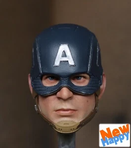 Vorverkauf Captain America Chris Evans 1/6 Scale Hand-Painted Head Sculpture - Bild 1 von 8