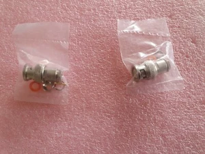 Lot de 2p: Connecteur BNC mâle droit à visser sur câble RG58. Impédance: 50 Ohms - Foto 1 di 1