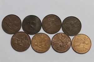 🧭 🇬🇧 UK GB OLD PENNY'S LOT SOME HIGH GRADE B66 #6 WO7