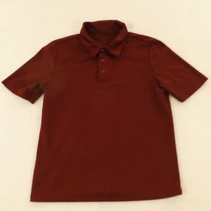 Port Authority Boys Polo Shirt Purple Breathable Kids Dress Top Size Youth Small - Picture 1 of 11