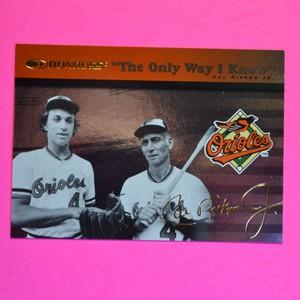 Cal Ripken Jr.  1997 Donruss "The Only Way I Know" Baltimore Orioles #d/5000
