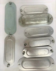 Cantidad: Lote de 8 cubiertas de cuerpo de conducto surtidas #13043 - Imagen 1 de 3