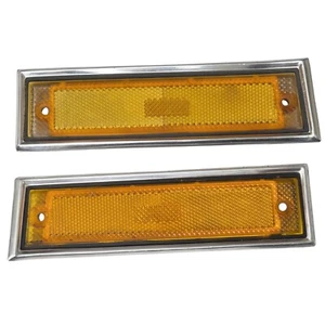 OEM 1981-1987-1991 Chevy GMC K5 Blazer C10 Truck Suburban LH & RH Marker Lights - Picture 1 of 16