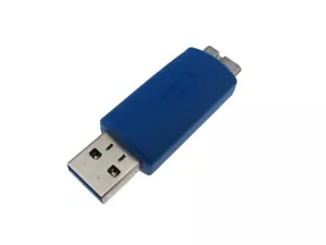 USB 3.0 Typ A Stecker auf Mini Stecker Adapter Kupplung Gender Changer - Bild 1 von 1