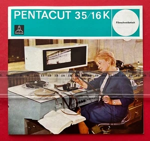 DDR Reklame Prospekt VEB Pentacon Dresden 1964 PENTACUT 35/16 K  ( F22175 - Bild 1 von 14