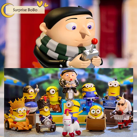 POP MART Minions Rides Series Car Boat Transportation Confirmed Blind Box HOT！ Cover