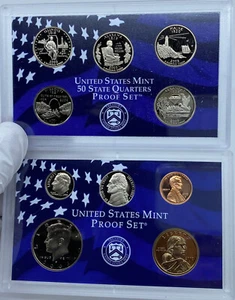 2003 S United States of America US Mint PROOF COINS Set w STATE QUARTERS i121162 - Picture 1 of 5