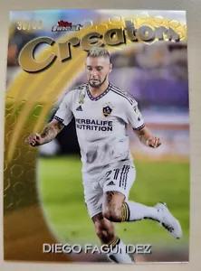 TOPPS MAJOR LEAGUE SOCCER, 2023, REFRACTOR DE ORO, CREADORES, FAGUNDEZ, 30/50 - Imagen 1 de 2
