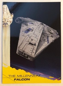 2018 Topps Solo Star Wars Story #13 The Millennium Falcon YELLOW NrMint-Mint