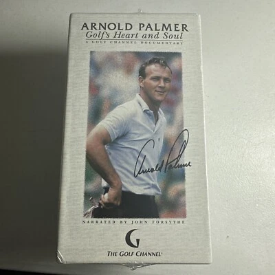 Arnold Palmer: Golfs Heart and Soul VHS 1999 3-Tape Golf Channel Box Set Sealed - Image 1 of 4