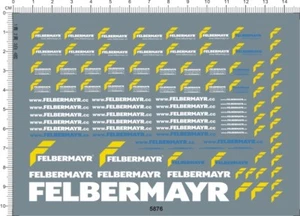 decals Felbermayr for different scales model kits 5876 - Picture 1 of 1