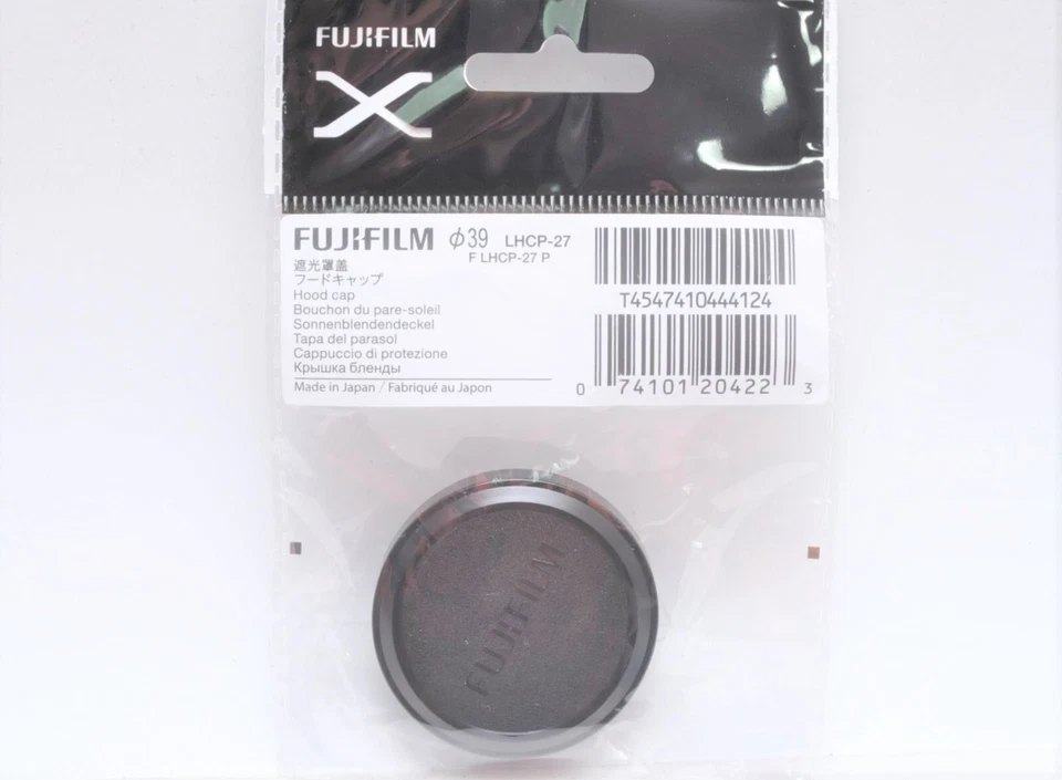 FUJI FUJIFILM OEM LHCP-27 Lens Hood Cap for XF27mm F2.8 R WR Lens - Image 1 of 2